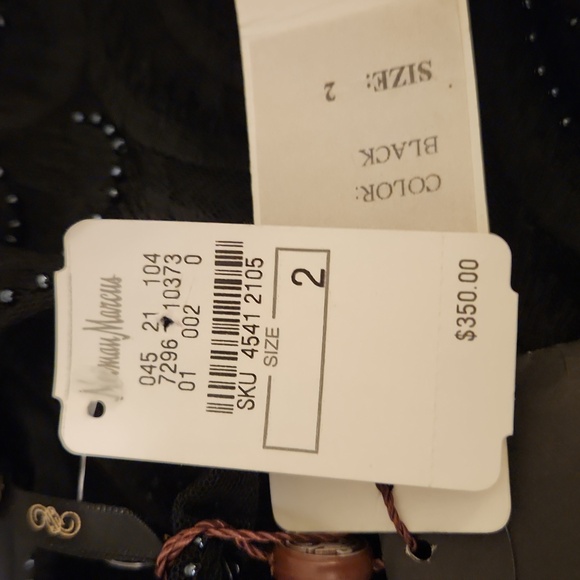 Sue Wong nocturne black beaded and sequins dress size 2 - Picture 8 of 11